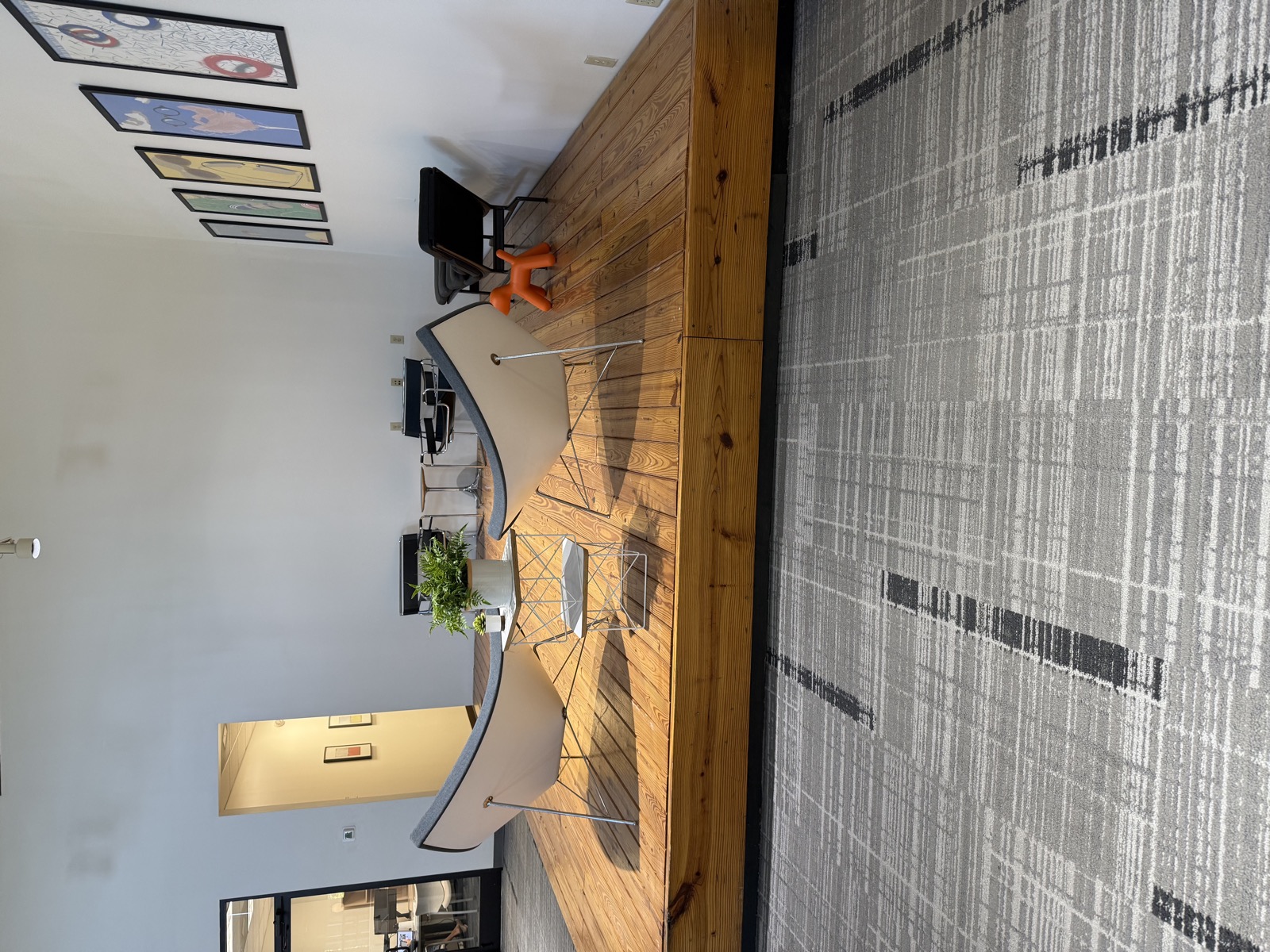 Greensboro showroom renovation — second view